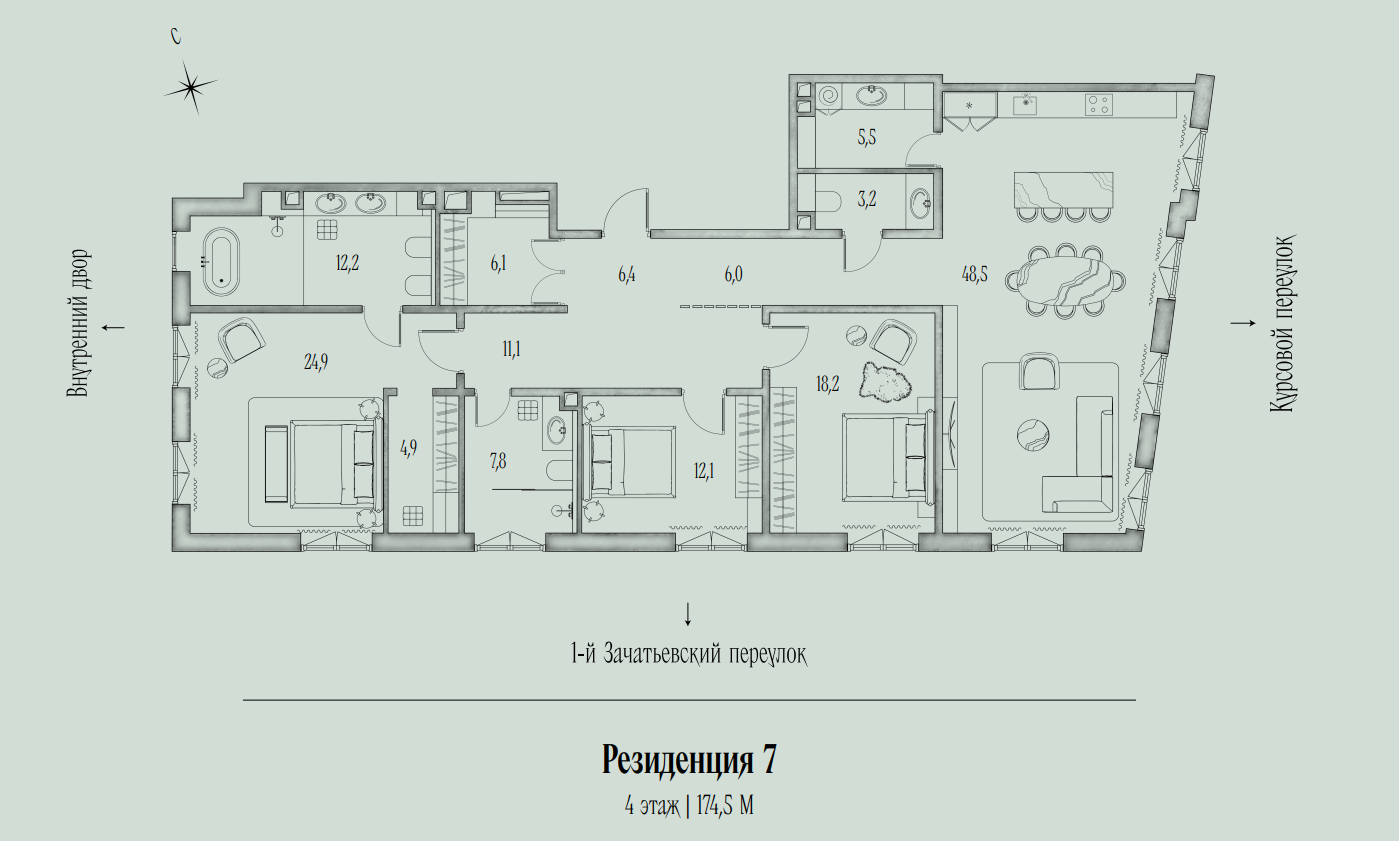 Курсовой пер., д. 12, «Anabells»