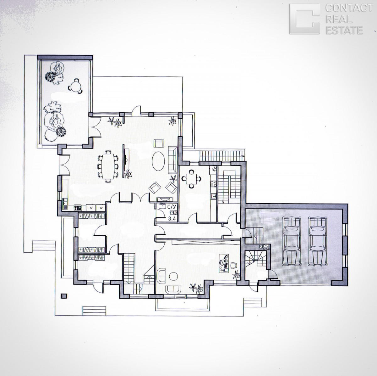 Лесной простор