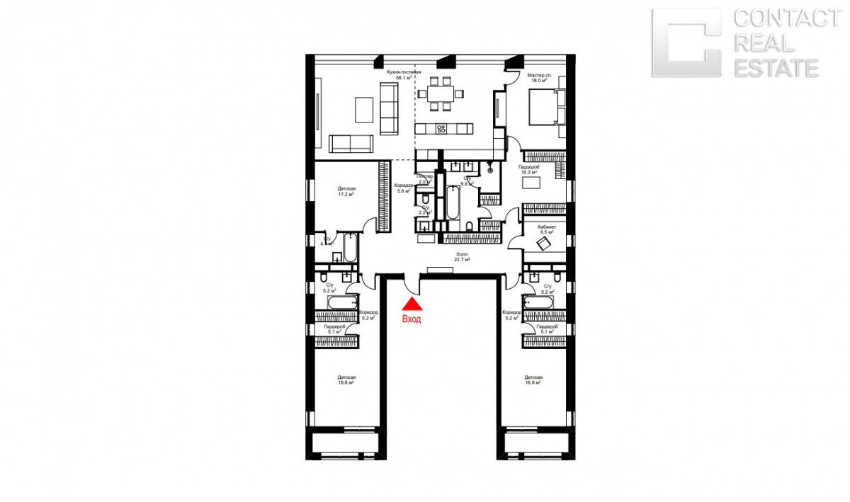 Усачёва ул., д. 13, «Садовые Кварталы»