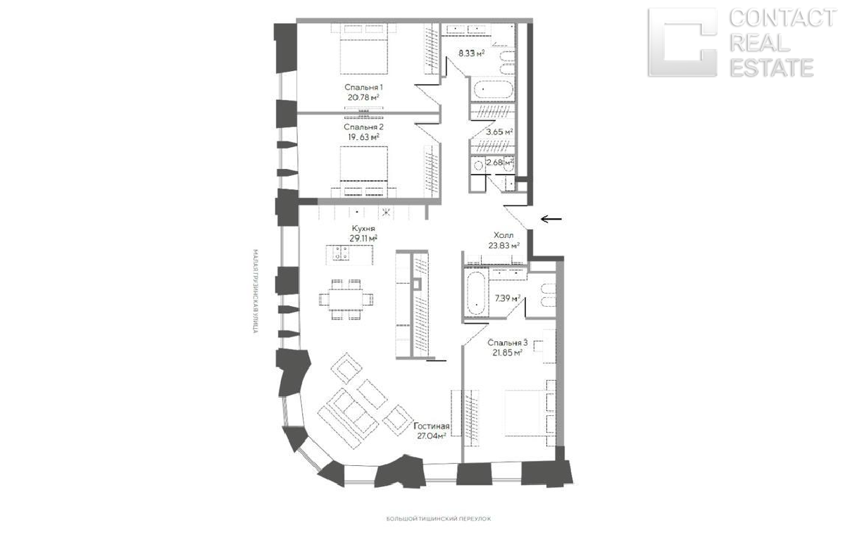 Большой Тишинский пер., д. 30/44, «Fantastic House» (Фантастик Хаус)