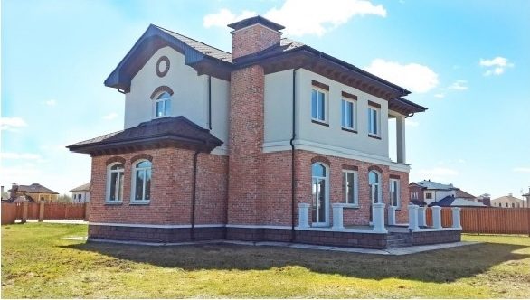 Дом без внутренней отделки в поселке «Павлово-2». Проект №11 (3)